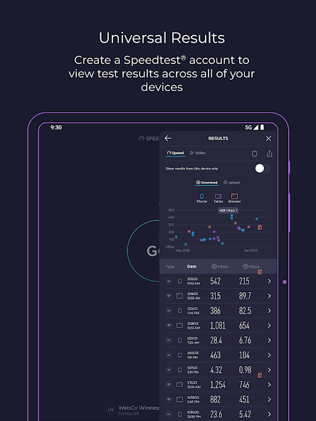 speedtest测速android下载效果预览图